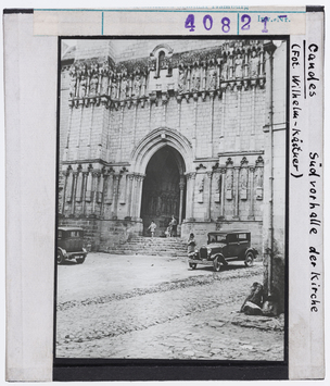 Vorschaubild Candes: Saint-Martin, Südvorhalle der Kirche 
